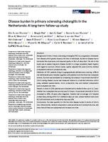 Disease burden in primary sclerosing cholangitis in the Netherlands