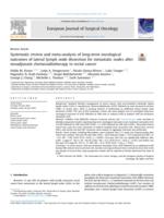 Systematic review and meta-analysis of long-term oncological outcomes of lateral lymph node dissection for metastatic nodes after neoadjuvant chemoradiotherapy in rectal cancer