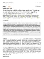 Comprehensive multiplexed immune profiling of the ductal carcinoma in situ immune microenvironment regarding subsequent ipsilateral invasive breast cancer risk