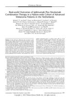 Real-world outcomes of ipilimumab plus nivolumab combination therapy in a nationwide cohort of advanced melanoma patients in the Netherlands