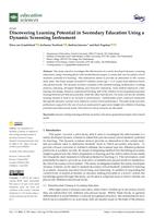 Discovering learning potential in secondary education using a dynamic screening instrument