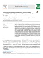 Dual allosteric and orthosteric pharmacology of synthetic analog cannabidiol-dimethylheptyl, but not cannabidiol, on the cannabinoid CB2 receptor