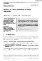 Heights on curves and limits of Hodge structures