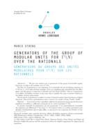 Generators of the group of modular units for Gamma1(N) over the rationals