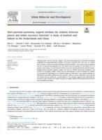 Does parental autonomy support mediate the relation between parent and infant executive function?