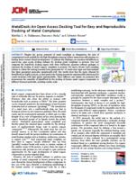 MetalDock: An Open Access Docking Tool for Easy and Reproducible Docking of Metal Complexes