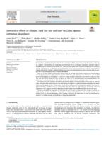 Interactive effects of climate, land use and soil type on Culex pipiens/torrentium abundance