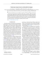 Nonlocal spin transport based on a half-metallic ferromagnet