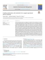 Coupling optimization with territorial LCA to support agricultural land-use planning