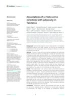 Association of schistosome infection with adiposity in Tanzania