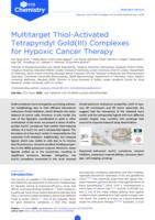 Multitarget thiol-activated tetrapyridyl gold(III) complexes for hypoxic cancer therapy