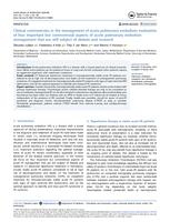 Clinical controversies in the management of acute pulmonary embolism