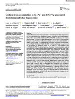 Cortical iron accumulation in MAPT- and C9orf 72-associated frontotemporal lobar degeneration