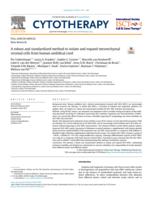 A robust and standardized method to isolate and expand mesenchymal stromal cells from human umbilical cord