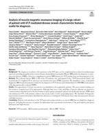 Analysis of muscle magnetic resonance imaging of a large cohort of patient with VCP-mediated disease reveals characteristic features useful for diagnosis