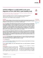 Artificial intelligence in mobile health for skin cancer diagnostics at home (AIM HIGH)