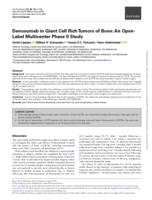 Denosumab in giant cell-rich tumors of bone