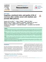 Cognition, emotional state, and quality of life of survivors after cardiac arrest with rhythmic and periodic EEG patterns