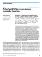 An ice age JWST inventory of dense molecular cloud ices
