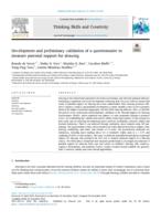 Development and preliminary validation of a questionnaire to measure parental support for drawing