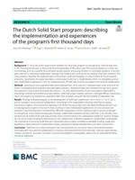 The Dutch Solid Start program