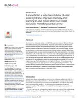 2-iminobiotin, a selective inhibitor of nitric oxide synthase, improves memory and learning in a rat model after four vessel occlusion, mimicking cardiac arrest