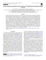 Fractal aggregates of submicron-sized grains in the young planet-forming disk around IM Lup