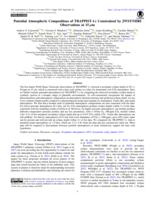 Potential atmospheric compositions of TRAPPIST-1 c constrained by JWST/MIRI observations at 15 micrometer