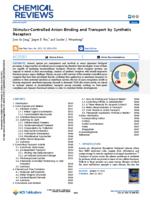 Stimulus-controlled anion binding and transport by synthetic receptors