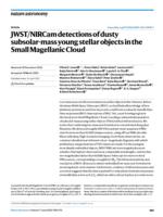 JWST/NIRCam detections of dusty subsolar-mass young stellar objects in the Small Magellanic Cloud