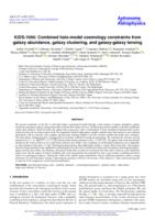 KiDS-1000: combined halo-model cosmology constraints from galaxy abundance, galaxy clustering, and galaxy-galaxy lensing
