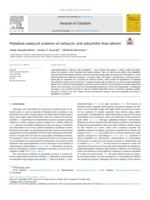 Palladium-catalyzed synthesis of carboxylic acid anhydrides from alkenes