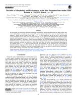 The roles of morphology and environment on the star formation rate-stellar mass relation in COSMOS from 0 < z < 3.5