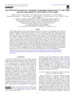 The MUSCLES extension for atmospheric transmission spectroscopy