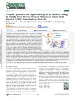 Coupled lipidomics and digital pathology as an effective strategy to identify novel adverse outcome pathways in Eisenia fetida exposed to MoS2 nanosheets and ionic Mo