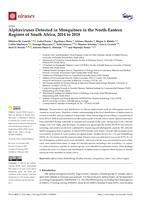 Alphaviruses detected in mosquitoes in the North-Eastern regions of South Africa, 2014 to 2018