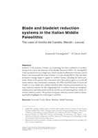 Blade and bladelet reduction systems in the Italian Middle Paleolithic