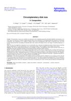 Circumplanetary disk ices