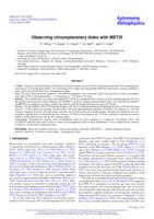 Observing circumplanetary disks with METIS