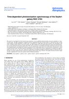 Time-dependent photoionization spectroscopy of the Seyfert galaxy NGC 3783