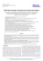 KiDS-1000 cosmology: Constraints from density split statistics