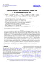 Deep low-frequency radio observations of Abell 2256