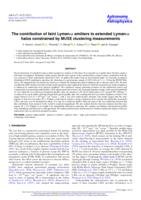 The contribution of faint Lyman-alpha emitters to extended Lyman-alpha halos constrained by MUSE clustering measurements