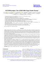 VICTORIA project: the LOFAR HBA virgo cluster survey