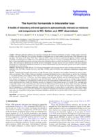 The hunt for formamide in interstellar ices