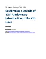 Celebrating a decade of TXT