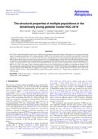 The structural properties of multiple populations in the dynamically young globular cluster NGC 2419