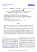 A multi-band AGN-SFG classifier for extragalactic radio surveys using machine learning