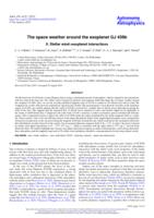 The space weather around the exoplanet GJ 436b