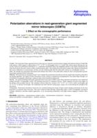 Polarization aberrations in next-generation giant segmented mirror telescopes (GSMTs)